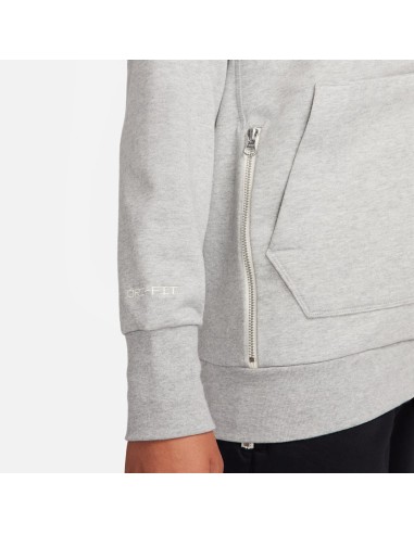 Nike Standard Issue M DriFIT FullZip Basketball Hoodie Dark Grey HeatherPale Ivory DQ5816063 MBS