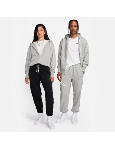 Nike Standard Issue M DriFIT FullZip Basketball Hoodie Dark Grey HeatherPale Ivory DQ5816063 MBS