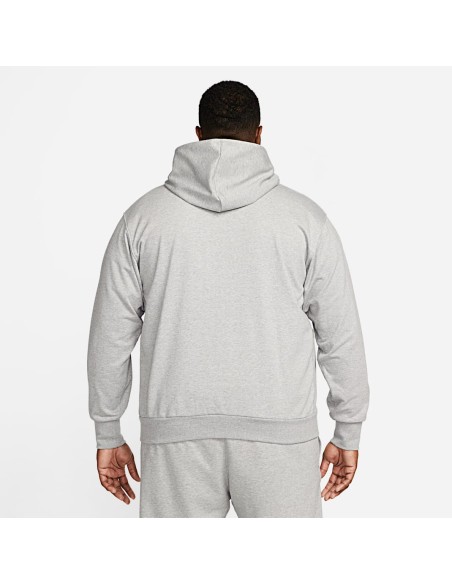 Nike Standard Issue M DriFIT FullZip Basketball Hoodie Dark Grey HeatherPale Ivory DQ5816063 MBS