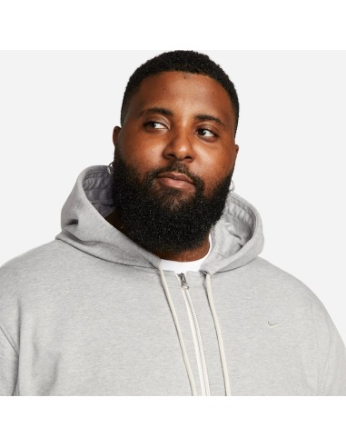 Nike Standard Issue M DriFIT FullZip Basketball Hoodie Dark Grey HeatherPale Ivory DQ5816063 MBS