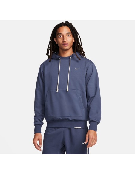 Nike Standard Issue Men's DriFIT Pullover Basketball Hoodie Thunder BluePale Ivory DQ5818437 MBS
