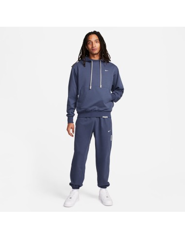 Nike Standard Issue Men's DriFIT Pullover Basketball Hoodie Thunder BluePale Ivory DQ5818437 MBS