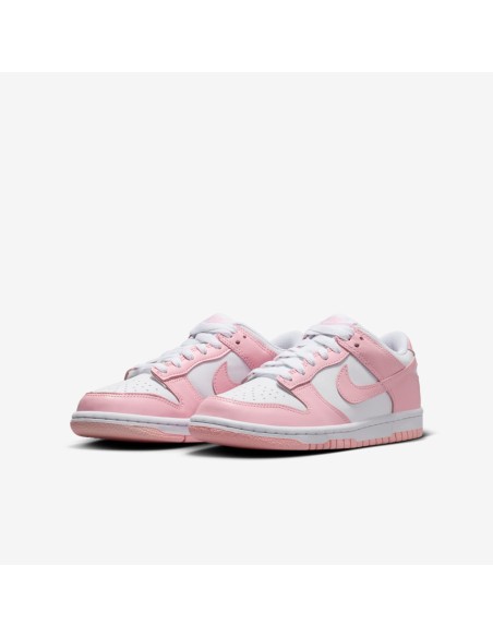 Nike Dunk Low White Medium Soft Pink GS FB9109125 MBS