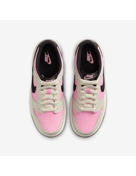 Nike Dunk Low Pink Rise Light Orewood Brown Pale Ivory Black GS FB9109601 MBS