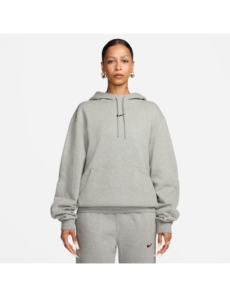 Nike x NOCTA CS Pullover Hoodie Dark Grey HeatherMatte SilverBlack FN7659063 MBS
