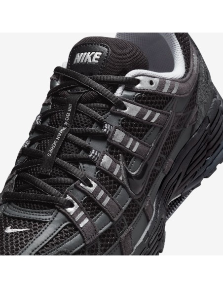 Nike P6000 Suede Anthracite Metallic Silver HF0015002 MBS