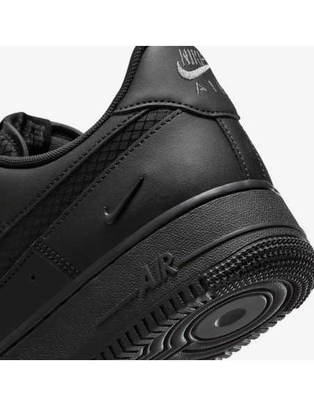 Nike Air Force 1 Low SE Triple Black Ripstop IH4452001 MBS