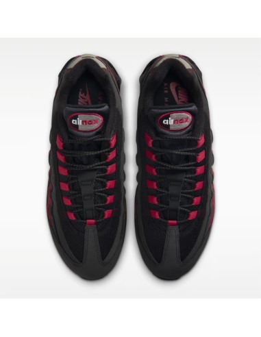 Nike Air Max 95 OG Big Bubble Black Crimson Grey HM4740008 MBS