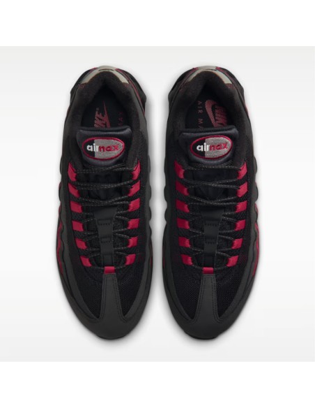 Nike Air Max 95 OG Big Bubble Black Crimson Grey HM4740008 MBS