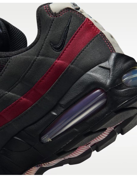Nike Air Max 95 OG Big Bubble Black Crimson Grey HM4740008 MBS
