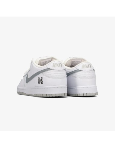 Nike SB Dunk Low Supreme 94 White Metallic Silver HQ8487100 MBS