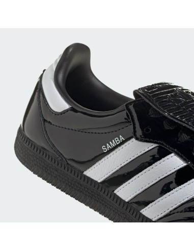 adidas Samba LT Core Black Patent Leather Women's JI2707 MBS