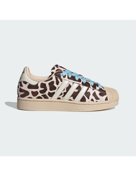 adidas Superstar II Cow Print Crystal Linen Women's KH9031 MBS