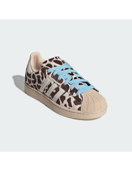 adidas Superstar II Cow Print Crystal Linen Women's KH9031 MBS