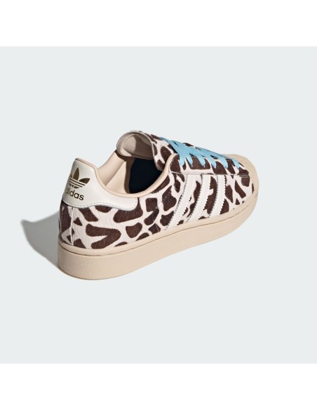 adidas Superstar II Cow Print Crystal Linen Women's KH9031 MBS