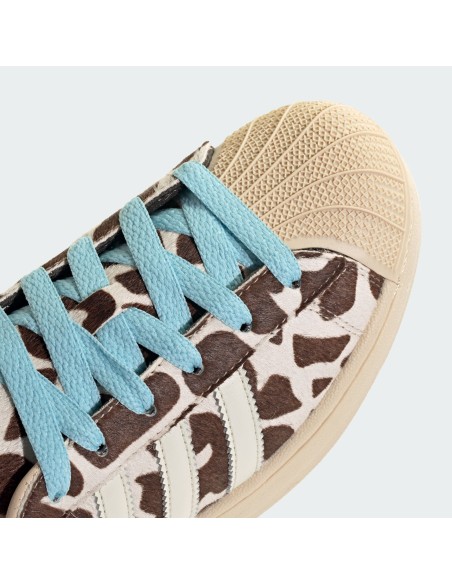 adidas Superstar II Cow Print Crystal Linen Women's KH9031 MBS
