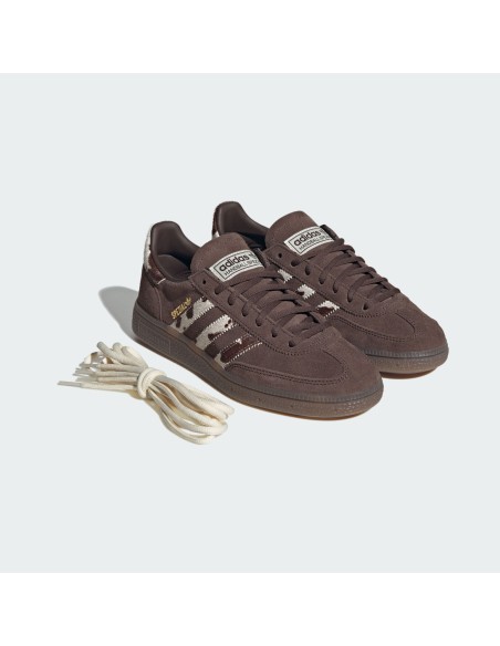 adidas Handball Spezial Brown Cow Stripes Women's KJ7422 MBS