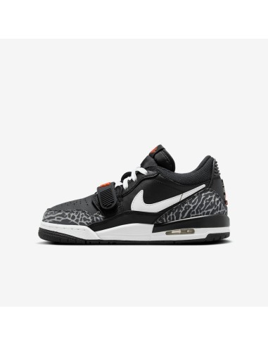Jordan Legacy 312 Low Black White Safety Orange GS CD9054018 MBS