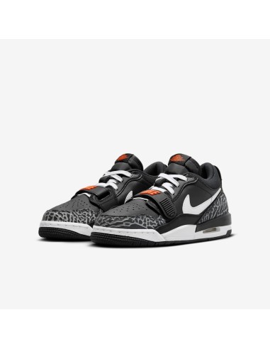 Jordan Legacy 312 Low Black White Safety Orange GS CD9054018 MBS