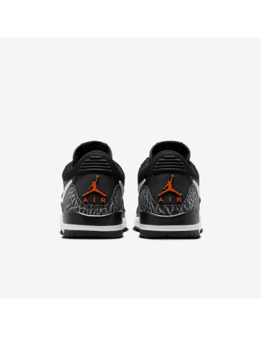 Jordan Legacy 312 Low Black White Safety Orange GS CD9054018 MBS