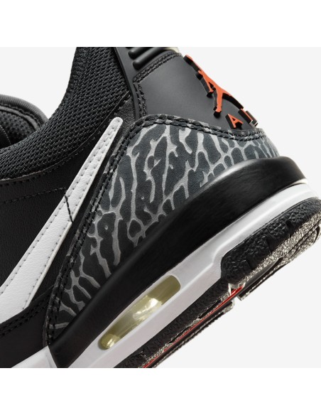 Jordan Legacy 312 Low Black White Safety Orange GS CD9054018 MBS