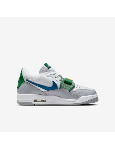 Jordan Legacy 312 Low White Pine Industrial Blue GS CD9054140 MBS
