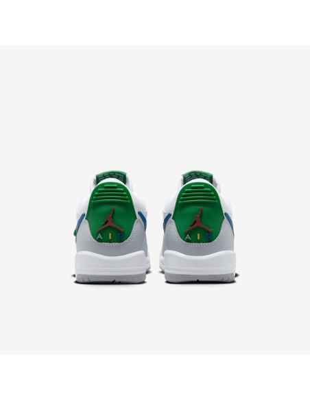 Jordan Legacy 312 Low White Pine Industrial Blue GS CD9054140 MBS
