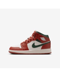 Jordan 1 Mid Redstone Midnight Green GS DQ8423105 MBS