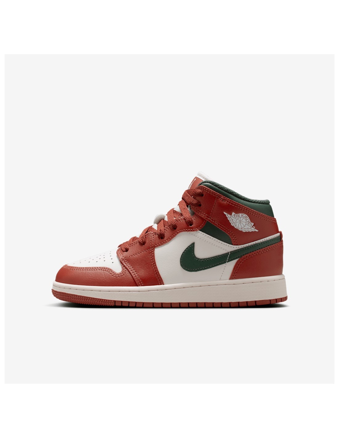 Jordan 1 Mid Redstone Midnight Green GS DQ8423105 MBS