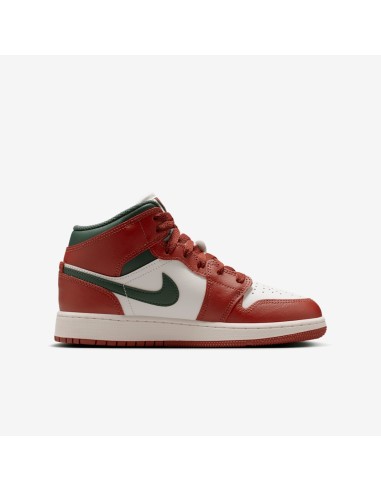 Jordan 1 Mid Redstone Midnight Green GS DQ8423105 MBS