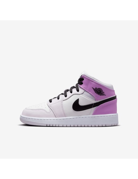 Jordan 1 Mid Barely Grape GS DQ8423501 MBS