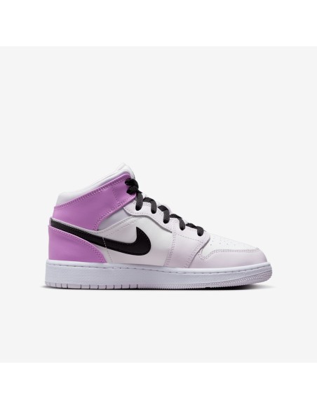 Jordan 1 Mid Barely Grape GS DQ8423501 MBS