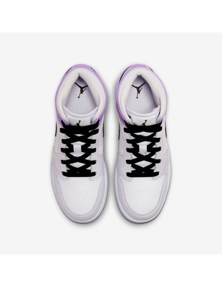 Jordan 1 Mid Barely Grape GS DQ8423501 MBS