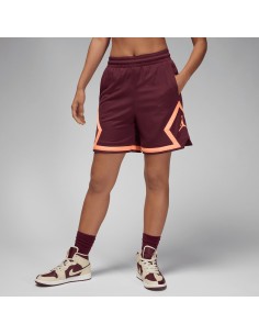 Jordan Sport W Diamond Shorts Night MaroonNight MaroonOrange PulseOrange Pulse FB4588681 MBS