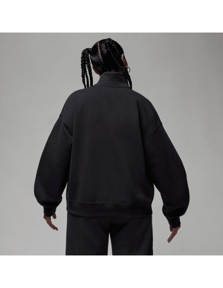 Jordan Flight Fleece Women's QuarterZip Top Black FD7221010 MBS