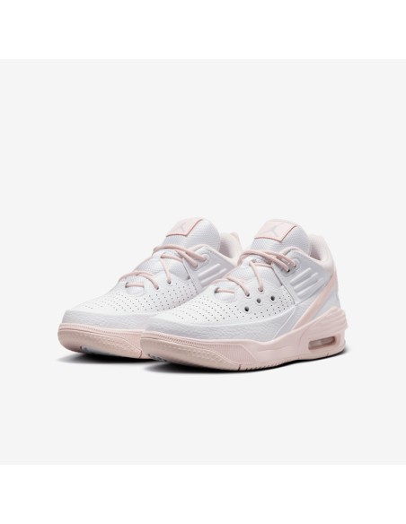 Jordan Max Aura 5 White Violet Frost Pink Wash GS FD8789100 MBS