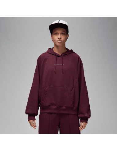 Jordan Sport Women's Graphic Fleece Hoodie Night MaroonStealth FN5125681 MBS