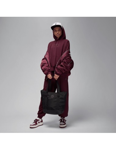 Jordan Sport Women's Graphic Fleece Hoodie Night MaroonStealth FN5125681 MBS