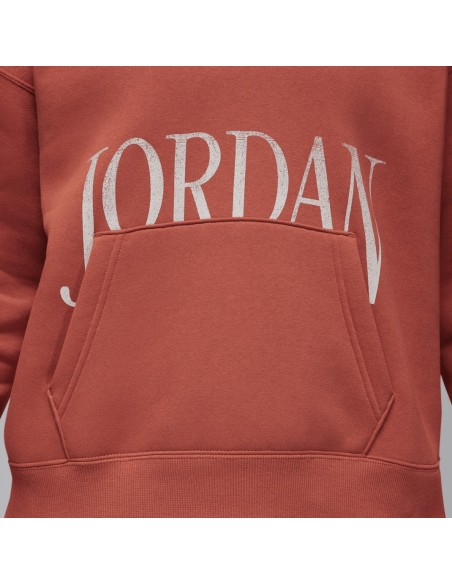 Jordan Brooklyn Fleece Women's Pullover Hoodie Dusty PeachSail FN5434209 MBS