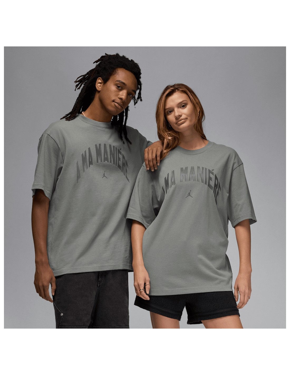 Jordan X A Ma Maniere TShirt Grey HF0538029 MBS