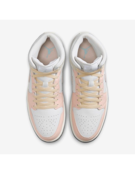 Jordan 1 Mid SE White Sea Glass Glacier Blue Guava Ice HJ6654100 MBS