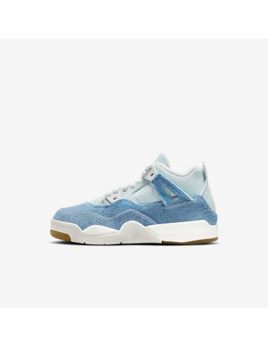 Jordan 4 Retro TEX Denim Worn Blue PS IB6715100 MBS