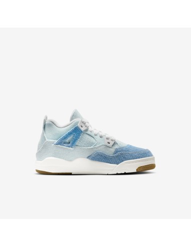 Jordan 4 Retro TEX Denim Worn Blue PS IB6715100 MBS
