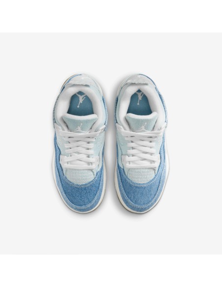 Jordan 4 Retro TEX Denim Worn Blue PS IB6715100 MBS