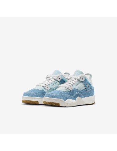 Jordan 4 Retro TEX Denim Worn Blue PS IB6715100 MBS