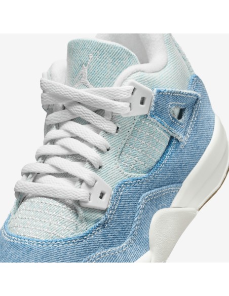 Jordan 4 Retro TEX Denim Worn Blue PS IB6715100 MBS