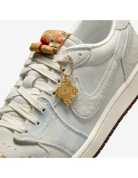 Jordan 1 Retro Low OG Football Grey Sail Light Chocolate IQ1108011 MBS