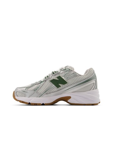 New Balance 740 Silver Metalic Dark Alpine Green GS GR740SF MBS