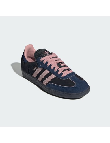adidas Samba OG Black Wonder Mauve Indigo Women's JI2679 MBS