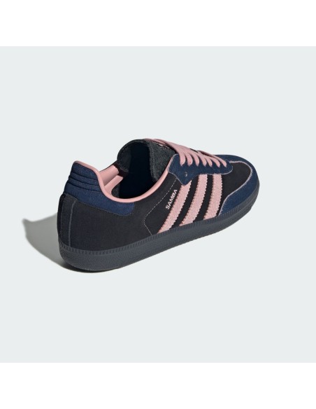 adidas Samba OG Black Wonder Mauve Indigo Women's JI2679 MBS